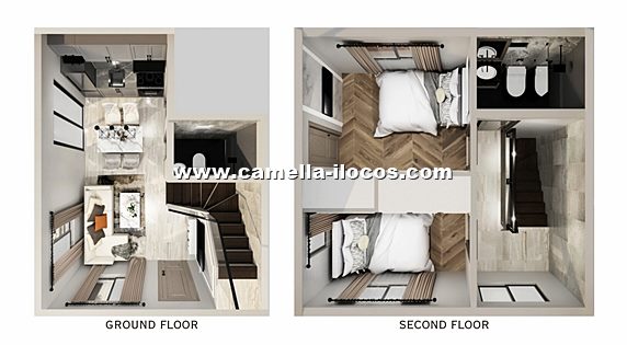 Amara Floor Plan House and Lot in Ilocos